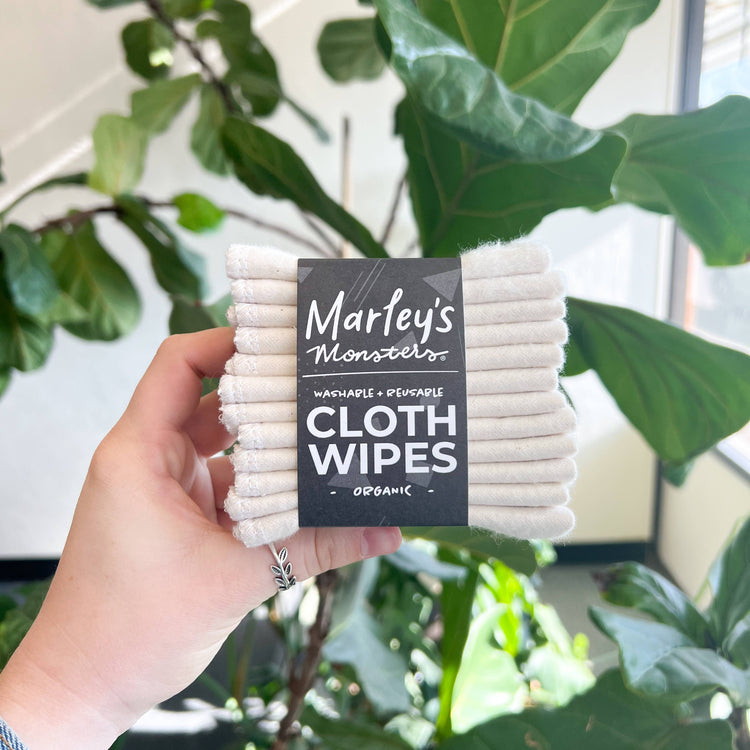 Organic Cloth Wipes- 12 pack