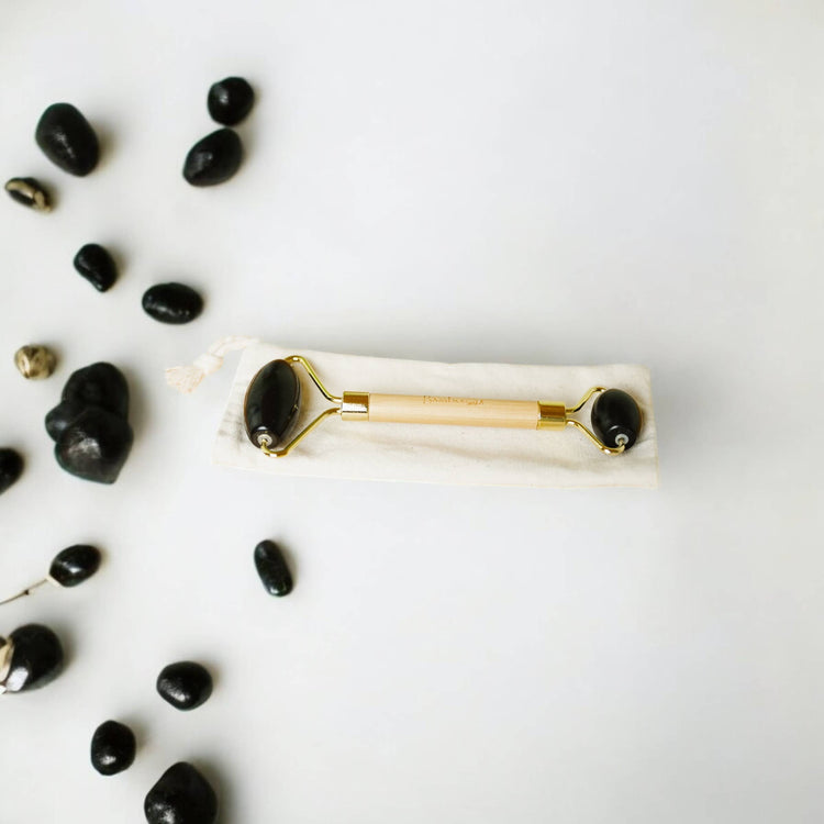 Bamboo Facial Massage Roller | Self Care | Lymphatic Drainage | Circulation