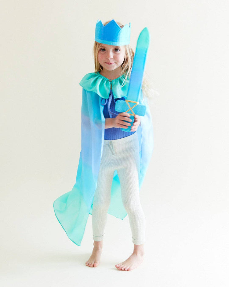 Mermaid Crown - 100% Silk Crown for Birthdays and Dress Up