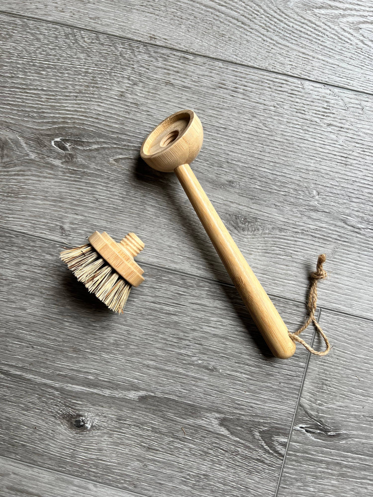 Bamboo and Coconut Dish Brush- Replacement Head