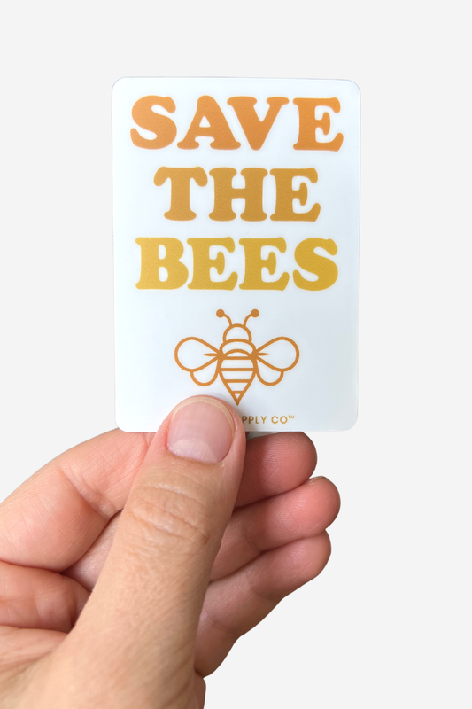 Save the Bees Sticker | Christmas Gift