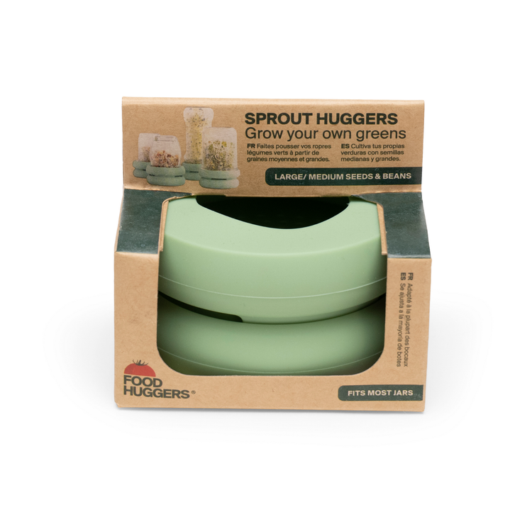 Reusable Silicone Sprouting Lids