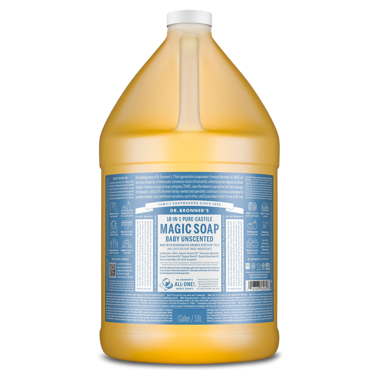 Dr. Bronner's Soap 18-1 Liquid Castille Soap