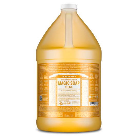 Dr. Bronner's Soap 18-1 Liquid Castille Soap