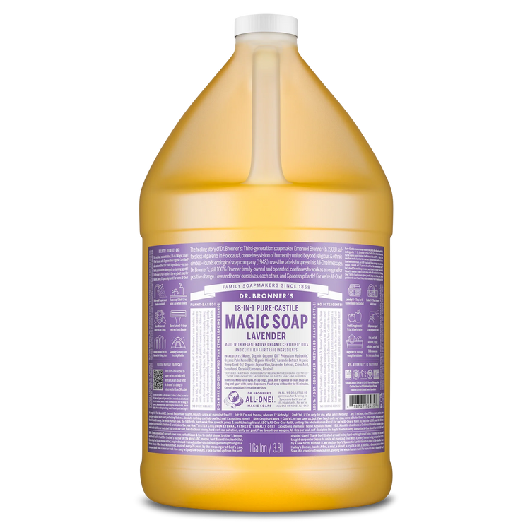 Dr. Bronner's Soap 18-1 Liquid Castille Soap