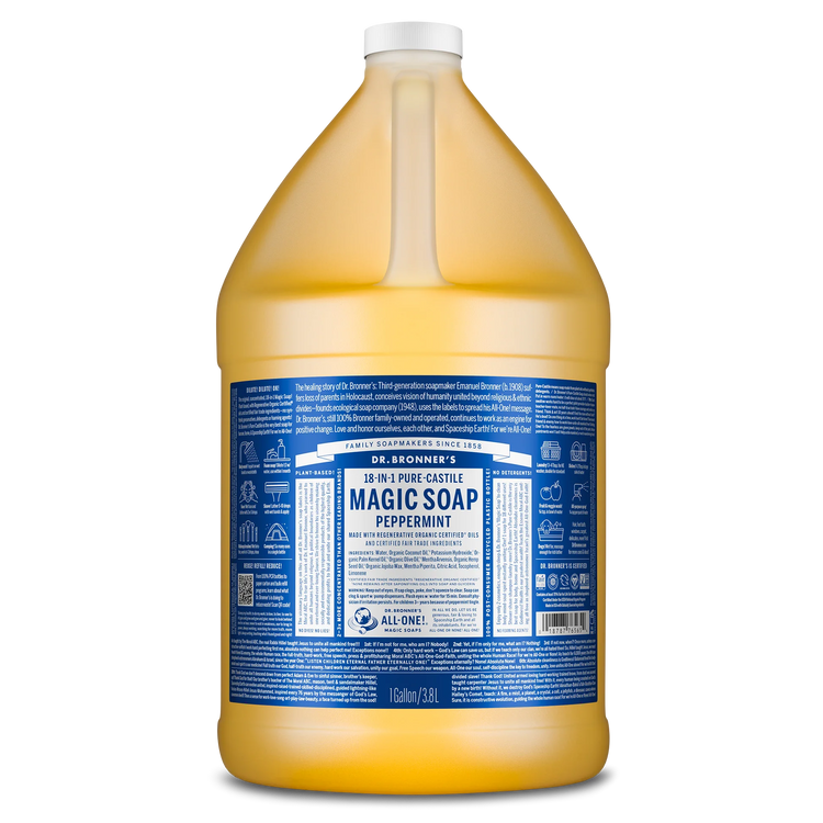 Dr. Bronner's Soap 18-1 Liquid Castille Soap