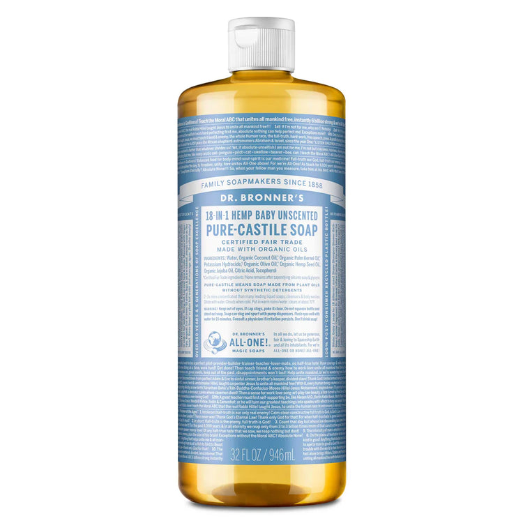 Dr. Bronner's Soap 18-1 Liquid Castille Soap