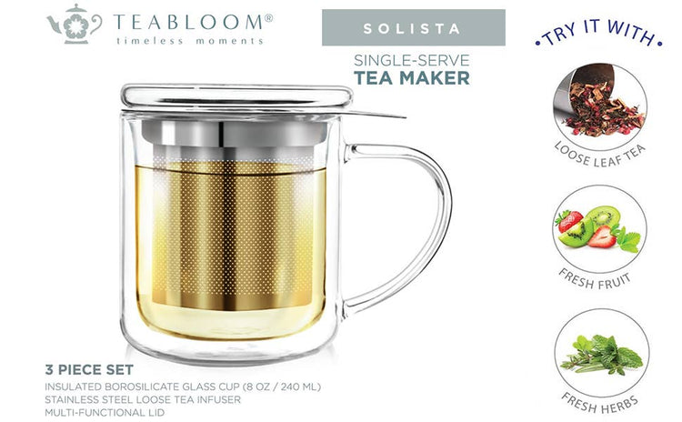 Teabloom Solista Single-Serve Tea Maker