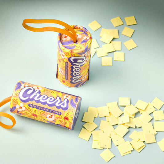 Seed Confetti Poppers | Reusable | Fun for Kiddos!