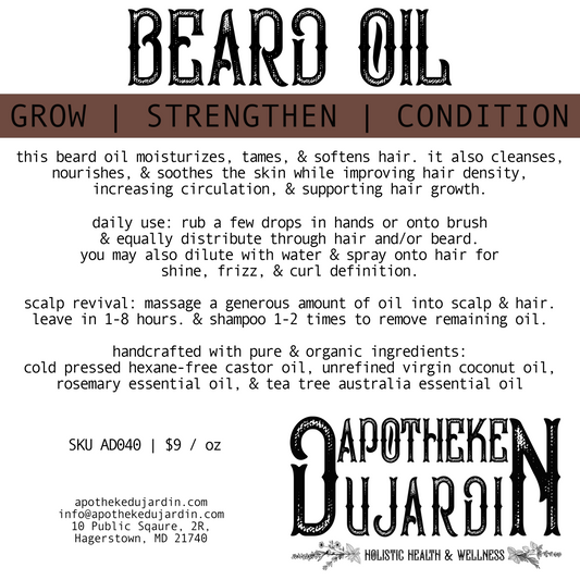 THE REFILLERY | BY THE OUNCE | Beard Oil